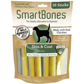 SmartBones Coat Care Chicken 16 Pack -