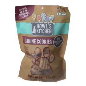 Howl's Kitchen Canine Cookies  Chicken & Cranberry Flavor - 10 oz