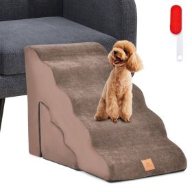 Foam Pet Stairs Set with 5-Tier and 3-Tier Dog Ramps